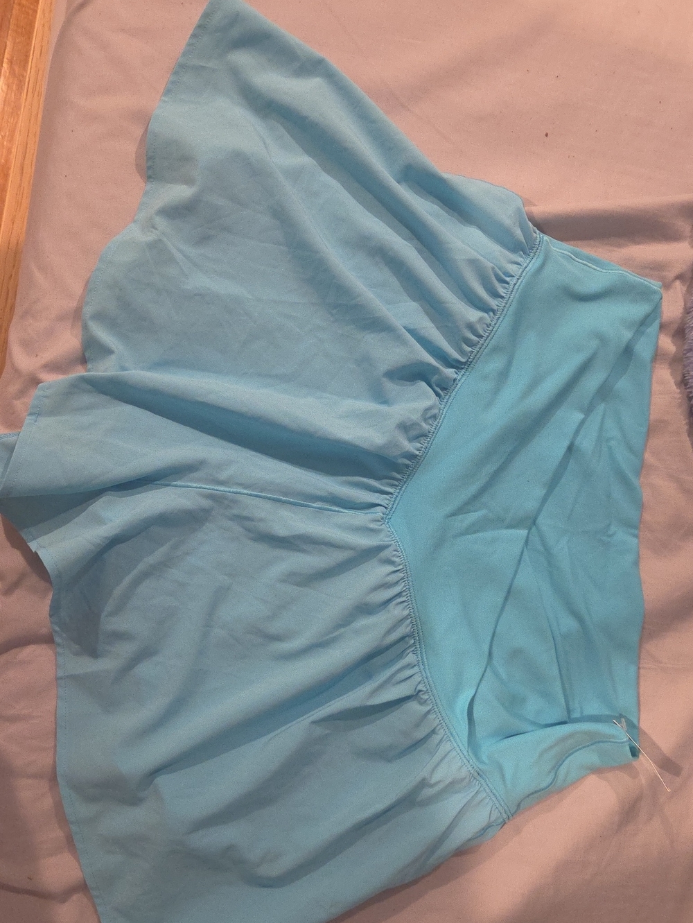 Offline Light Blue Women's Athletic Skirt-Shorts